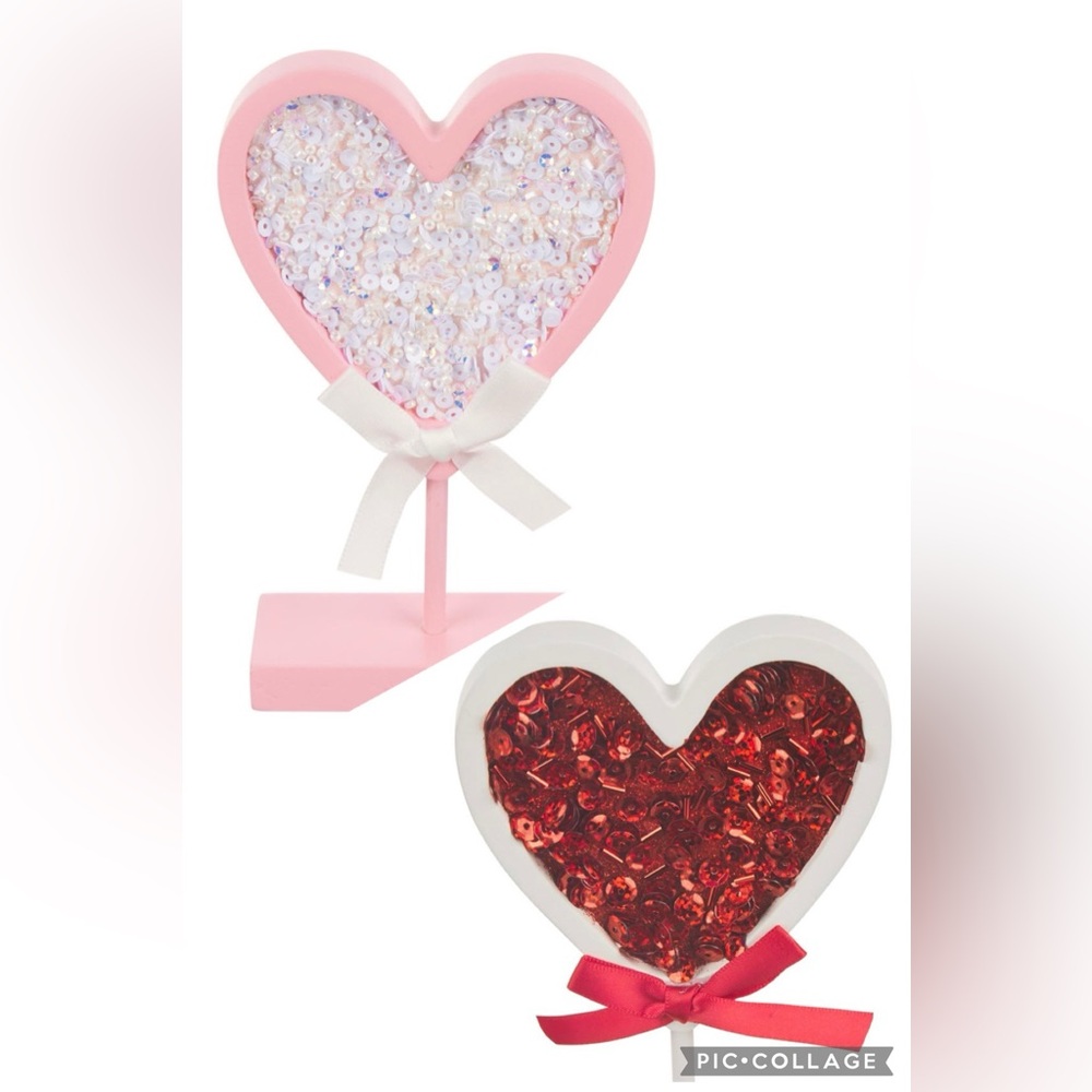 Happy Valentine's Day Sequin Heart Table
Top Décor, Assorted